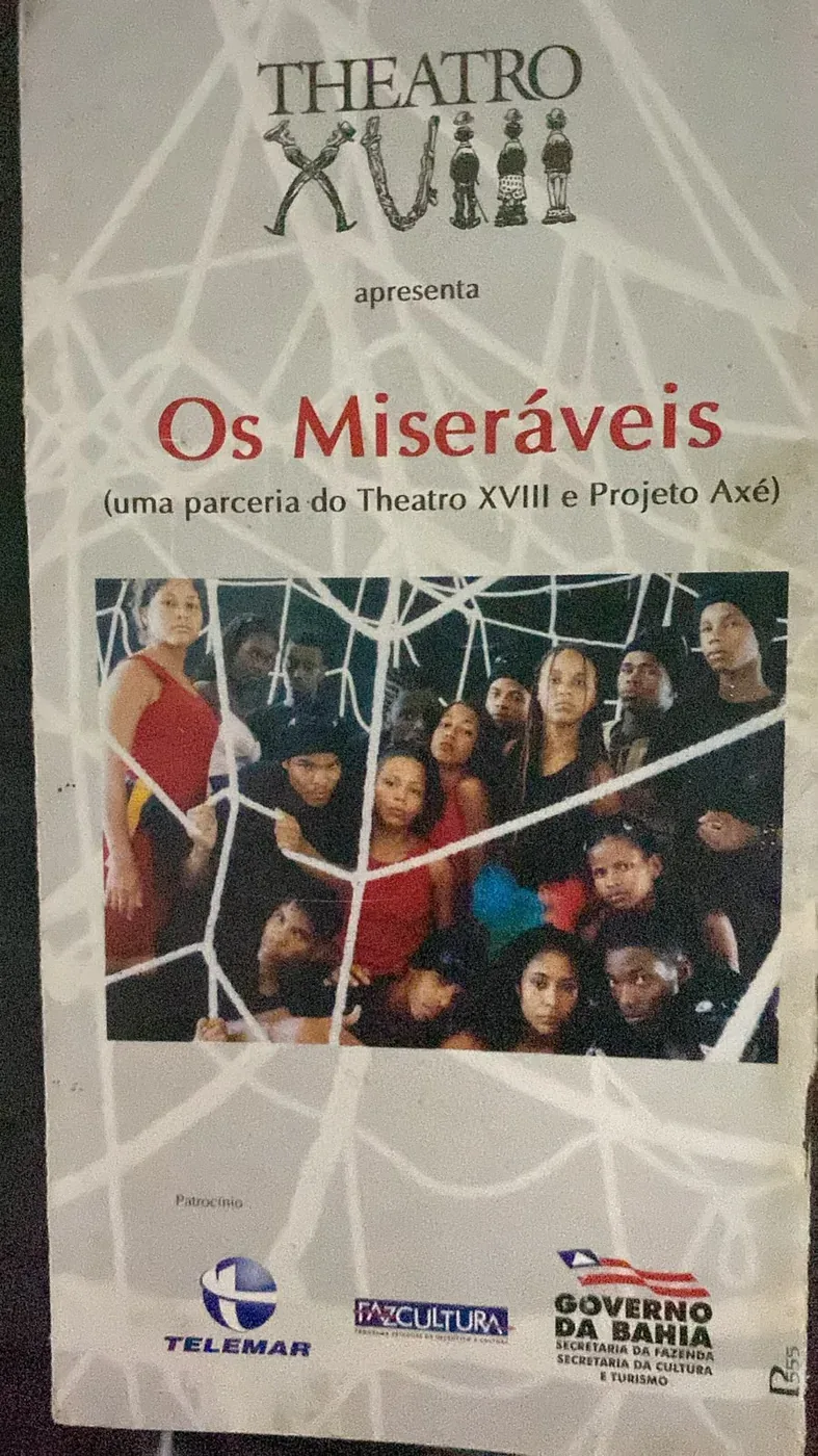 Os Miseráveis — documento visual do acervo de Robson POETA