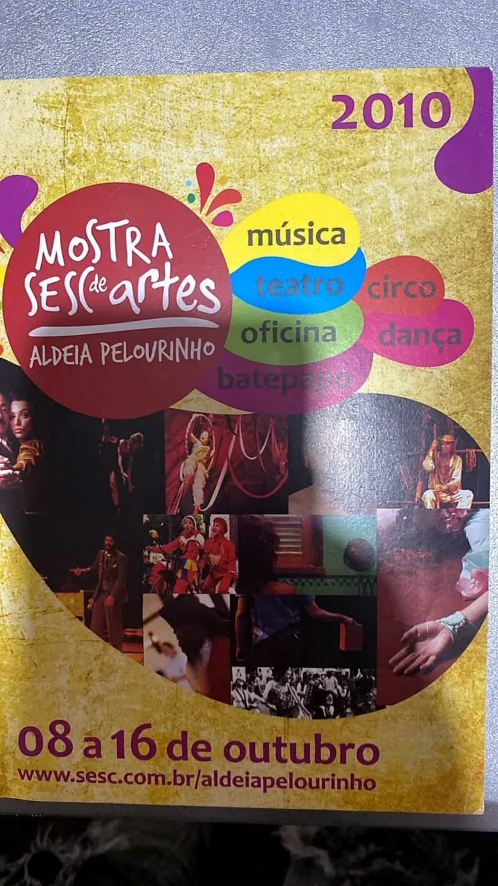 Mostra SESC de Artes — 2010 — documento visual do acervo de Robson POETA