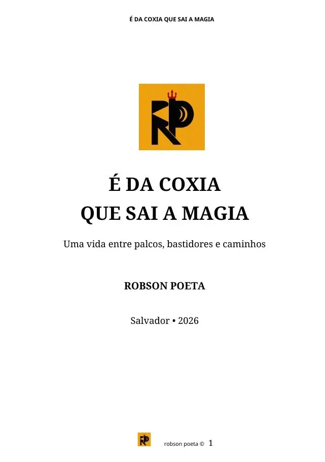 Capa de É da Coxia que Sai a Magia