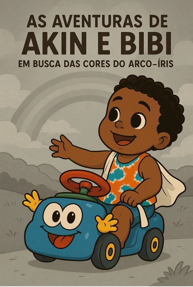 Capa de As Aventuras de Akin e Bibi