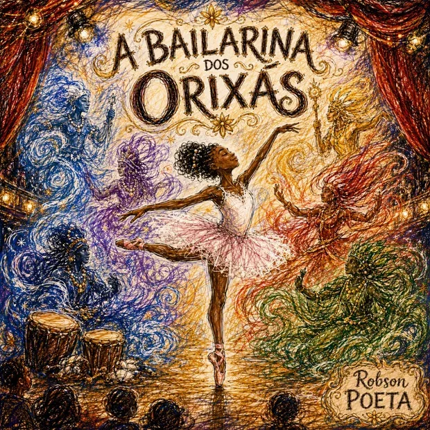 Capa de A Bailarina dos Orixás