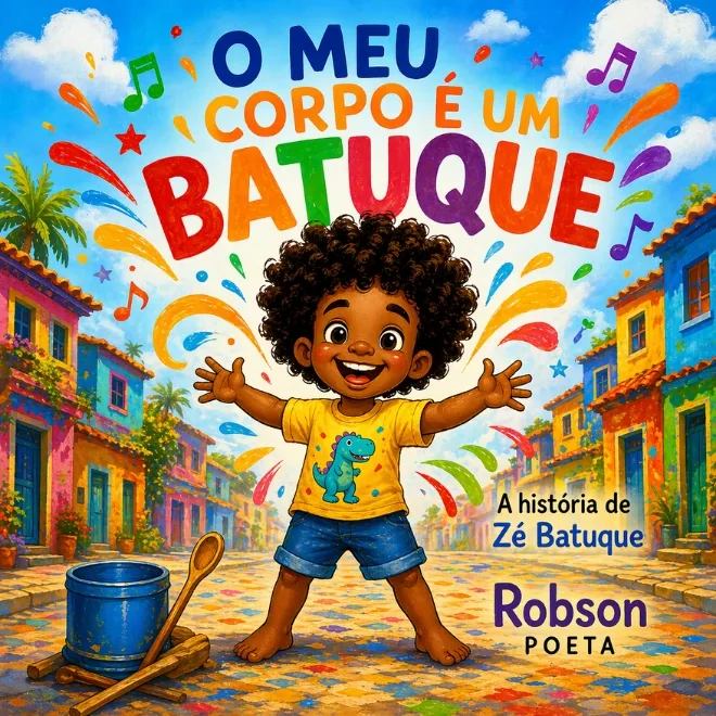 Capa de O Meu Corpo É um Batuque