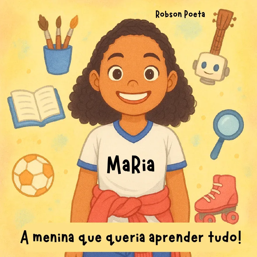 Maria, a menina que queria aprender tudo! — página 1 de 20