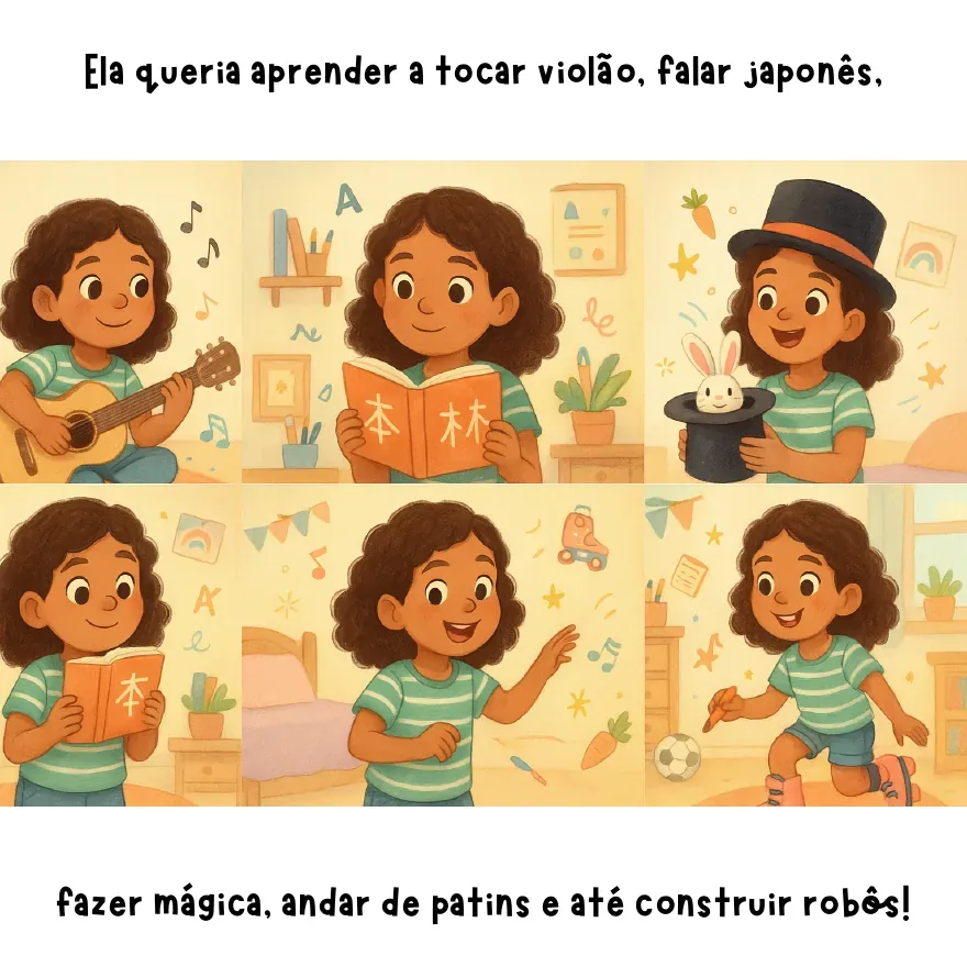Maria, a menina que queria aprender tudo! — página 3 de 20