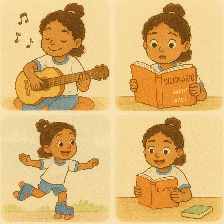 Maria, a menina que queria aprender tudo! — página 12 de 20