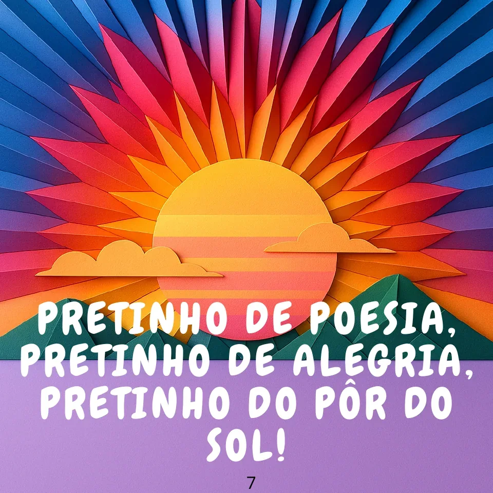 Pretinhos, Cachinhos de Poesia — página 7 de 22