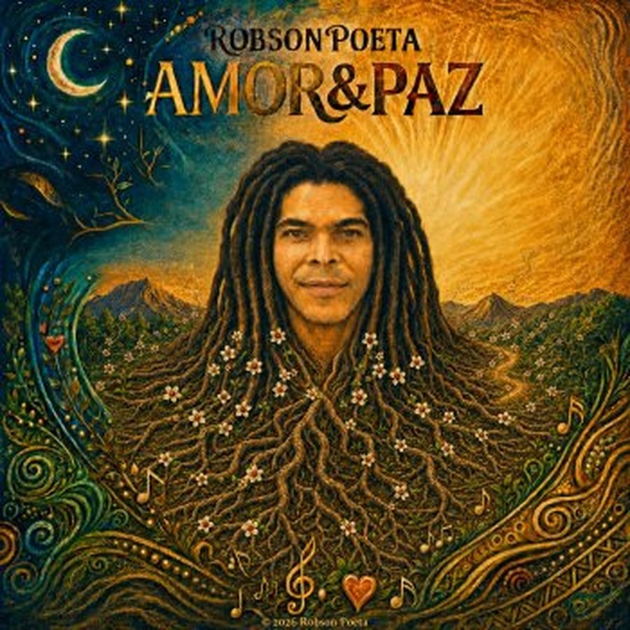 Capa oficial do álbum Amor&Paz