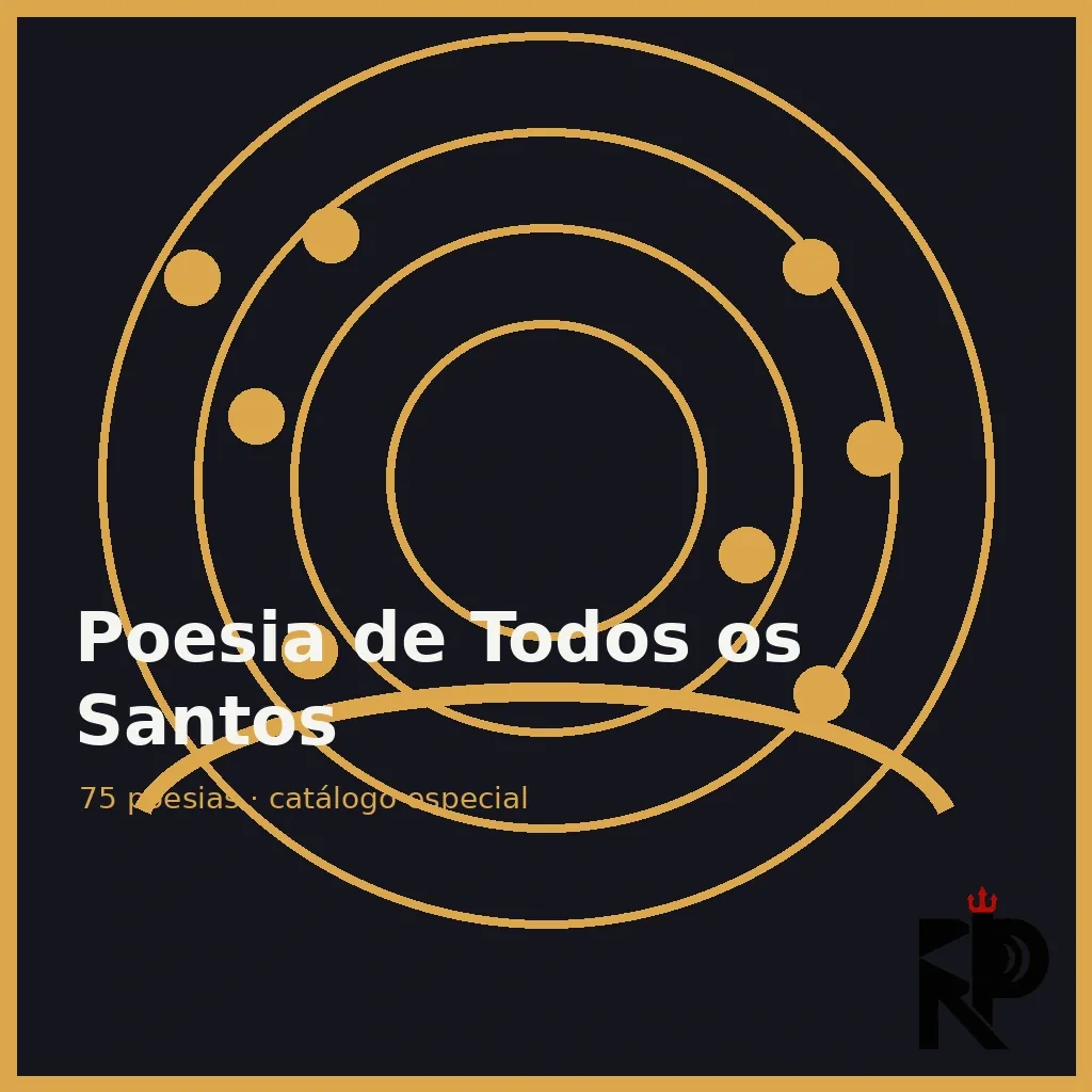 Capa Poesia de Todos os Santos