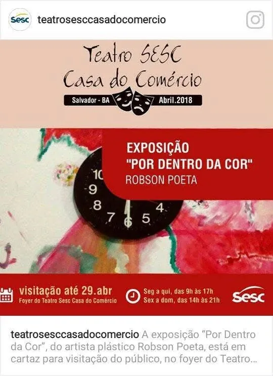 Por Dentro da Cor — Teatro Sesc Casa do Comércio