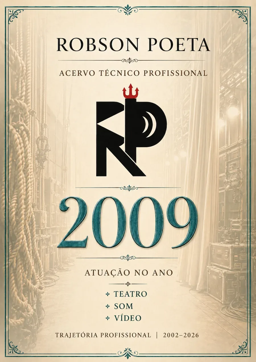 Capa do Acervo Robson Poeta 2009