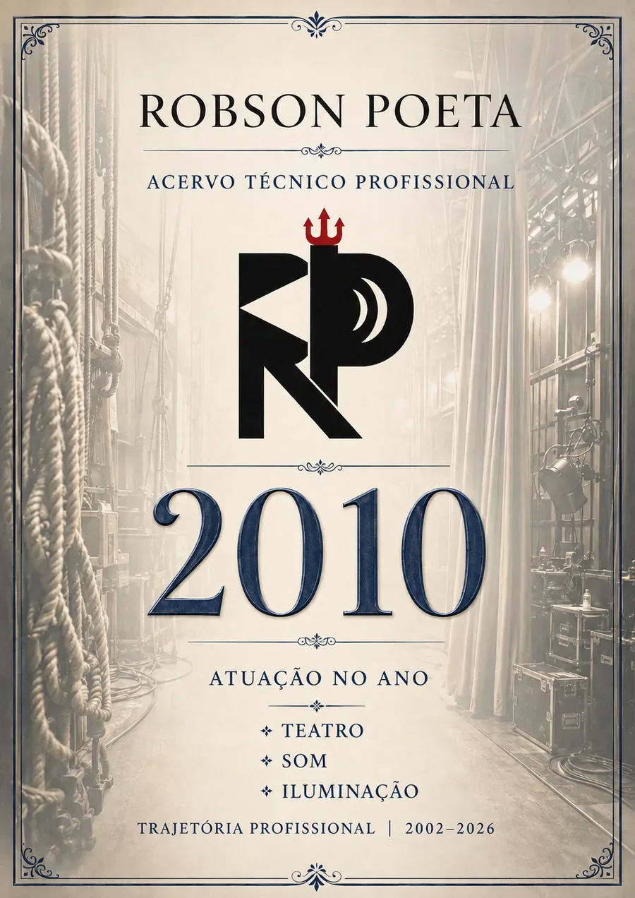 Capa do Acervo Robson Poeta 2010