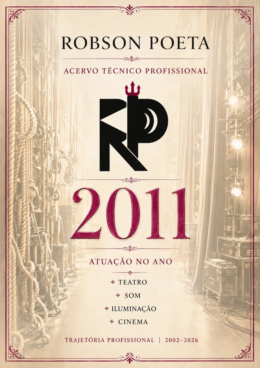 Capa do Acervo Robson Poeta 2011