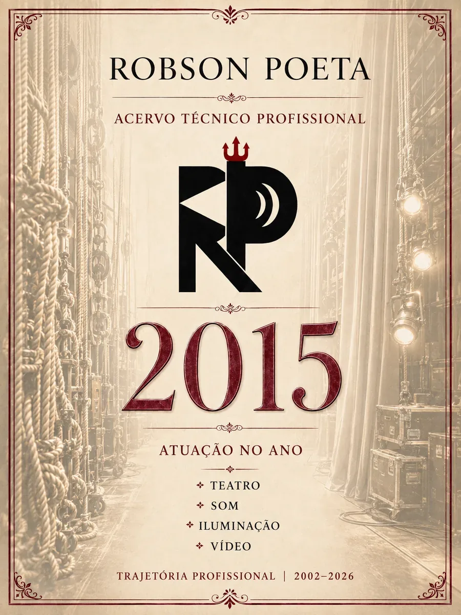 Capa do Acervo Robson Poeta 2015