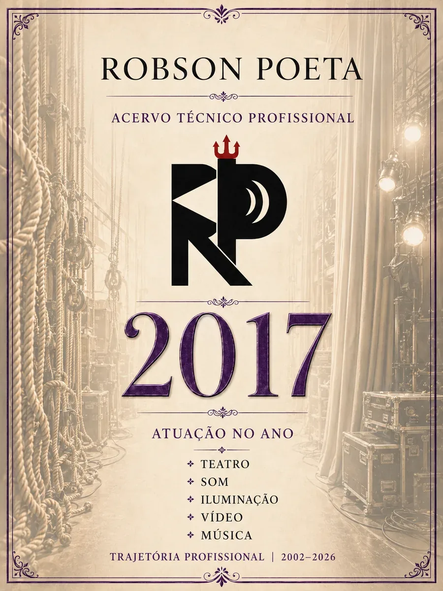 Capa do Acervo Robson Poeta 2017