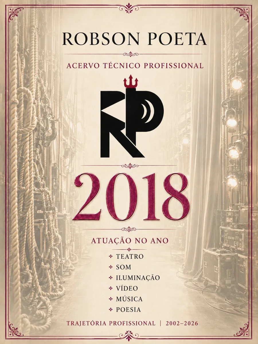 Capa do Acervo Robson Poeta 2018