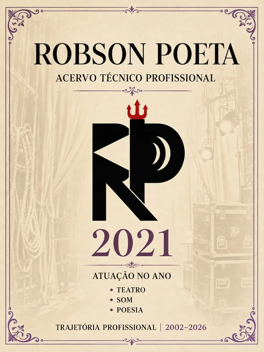 Capa do Acervo Robson Poeta 2021