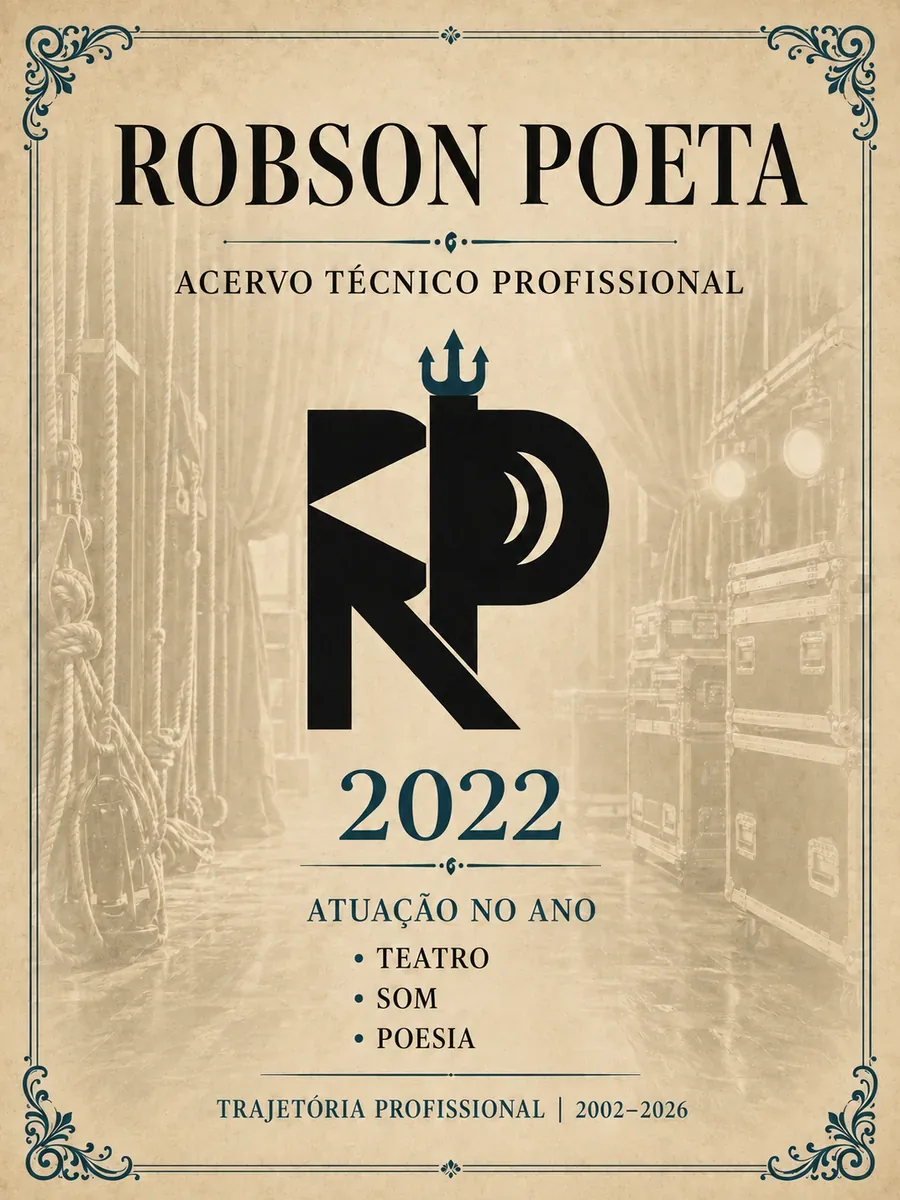 Capa do Acervo Robson Poeta 2022