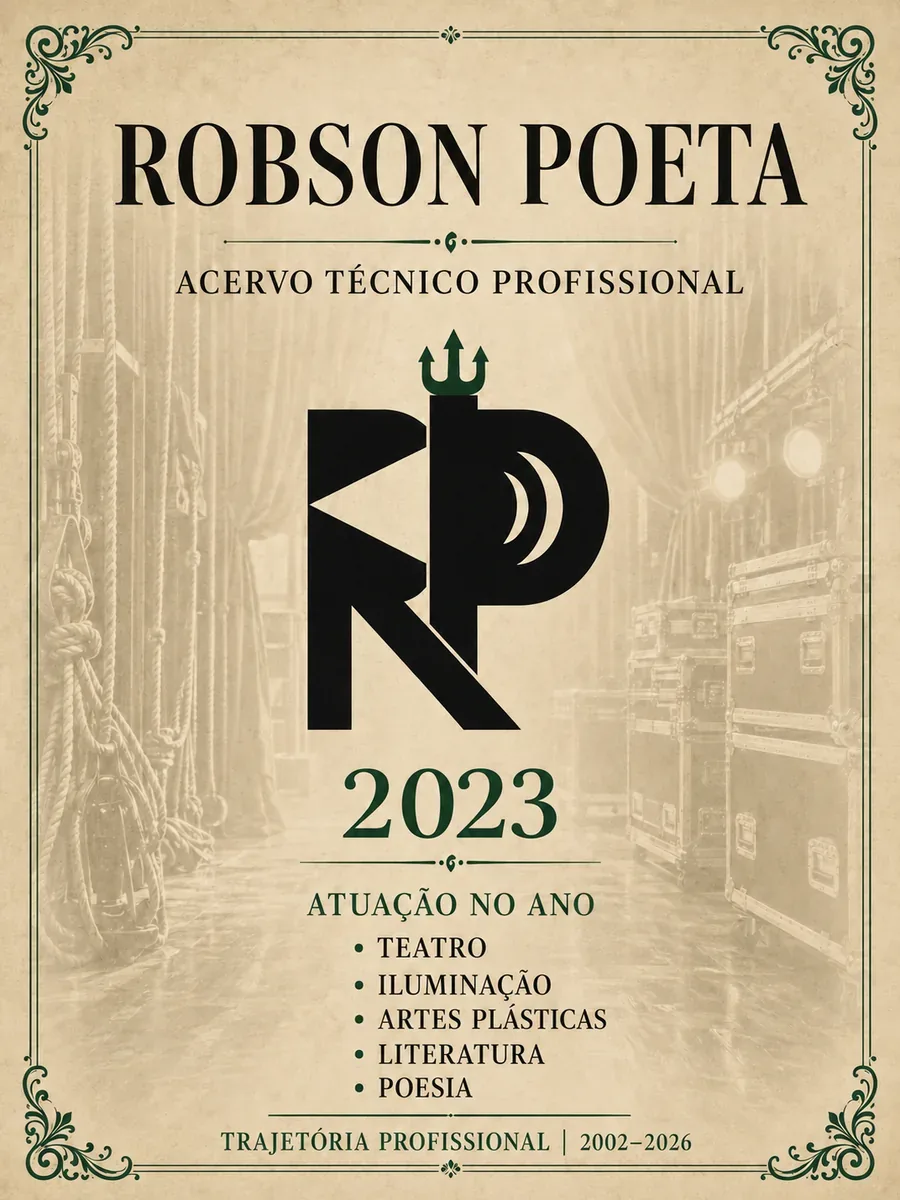 Capa do Acervo Robson Poeta 2023