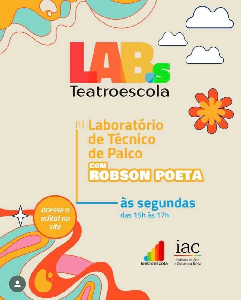 Laboratório Técnico de Palco — Teatro Jorge Amado